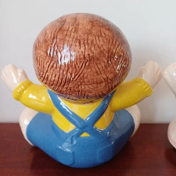 Vintage Ceramic Cabbage Patch Kid Figurines - Picture 4 of 12